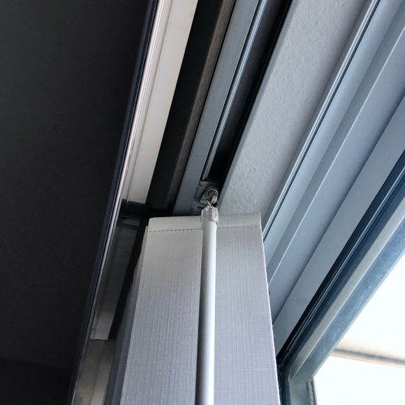 NEW White/ Off White Cloth Vertical Blinds - Picture 2 of 8